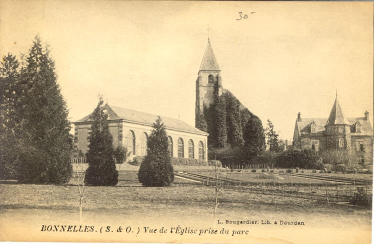 cartes anciennes Orangerie église.jpg